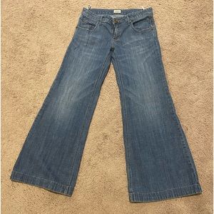 Vintage Free People Bell Bottom Flare Jeans size 30
